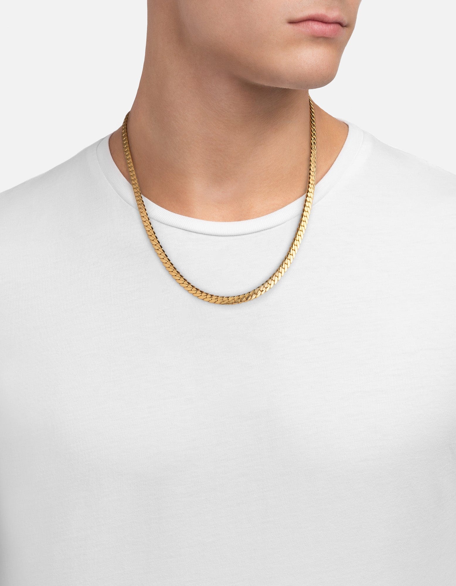 Metta Chain Necklace - 14K Gold Vermeil Layered Necklace for Women, Dainty Minimalist Jewelry Gift for Her - Perfect for Everyday Wear, Date Nights & Special Occasions