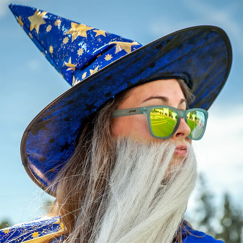 Goodr Sunbathing with Wizards Polarized Sunglasses - UV Protection for Running, Cycling & Outdoor Activities