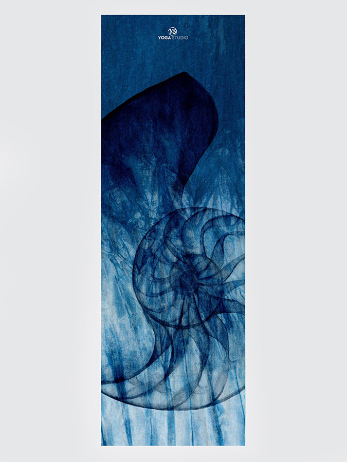 Eco-Friendly Vegan Suede Microfiber Yoga Mat 4mm - Non-Slip, Cushioned for Hot Yoga, Pilates & Home Workouts - Perfect for Beginners & Professionals