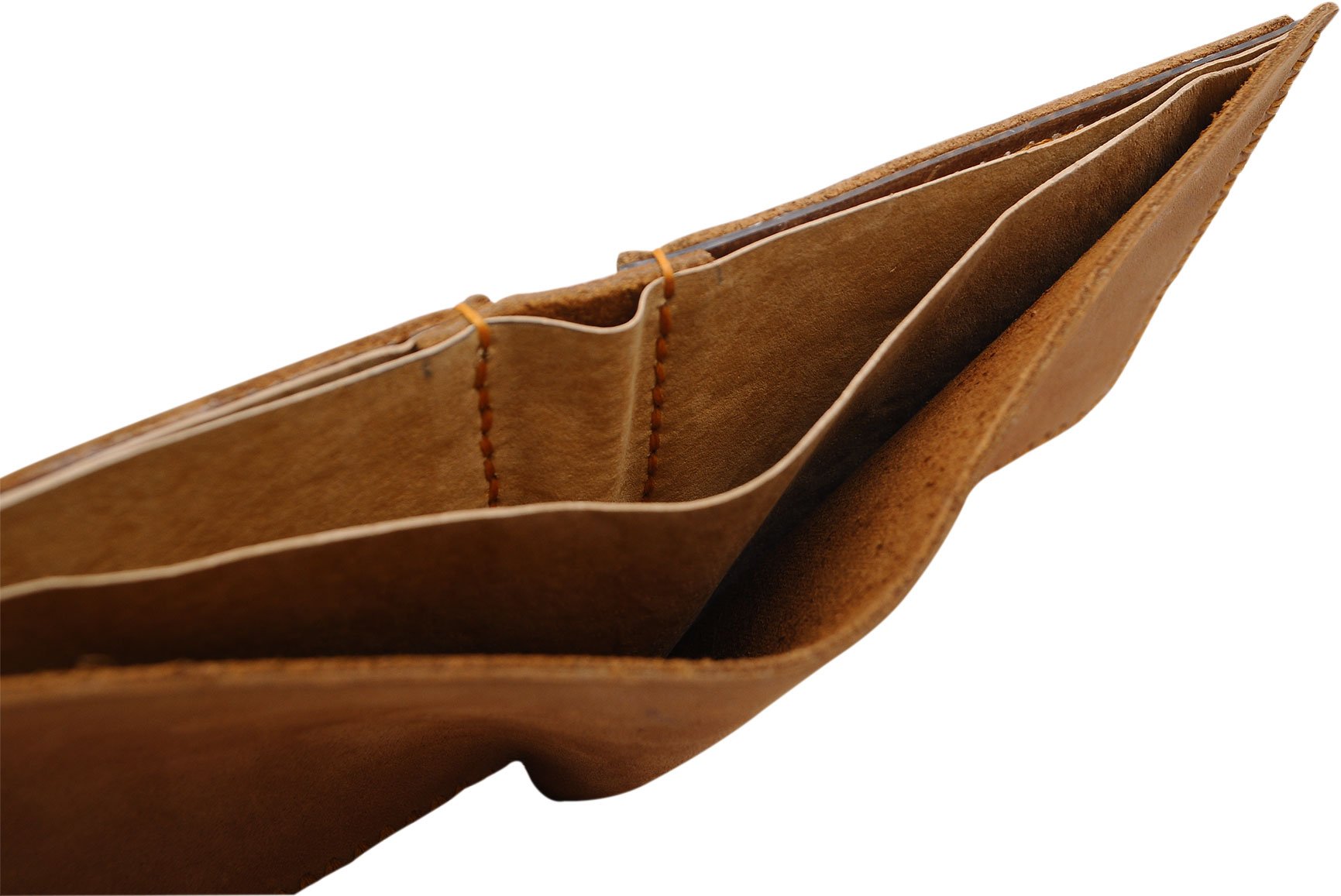 Genuine Leather Wallet for Men - Travel & City Stamps Design - Perfect for Daily Use & Gifts