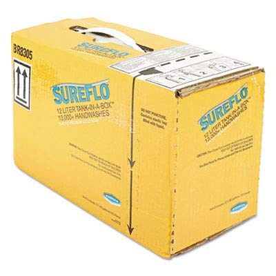 SureFlo Premium Gold Soap-Tank Cartridge 3.17 Gallon - High Capacity Car Wash Soap Dispenser for Professional Auto Detailing & Home Vehicle Cleaning