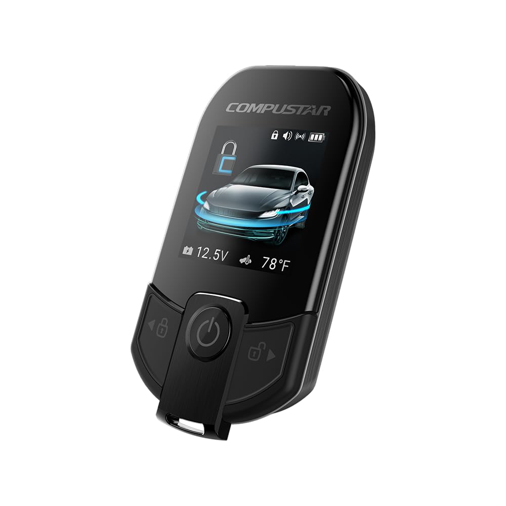 Grehge 2WT13R-SF 2-Way Color LCD Remote with 3 Mile Range for Pro T13 - Professional Long-Distance Control for Construction, Security & Industrial Use