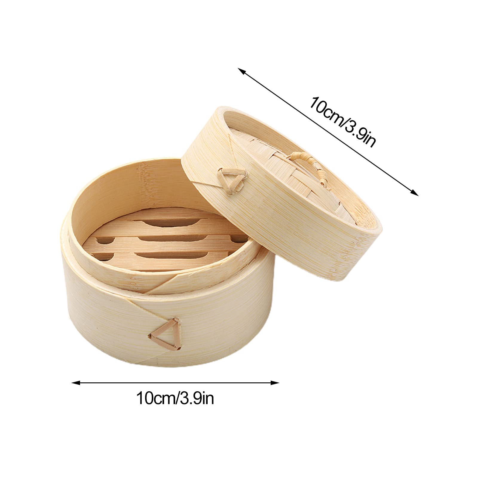 2-Pack Bamboo Shampoo Bar Holder with Lid - Natural Soap Dish for Shampoo & Conditioner Bars - Bathroom, Shower & Kitchen Storage Organizer - Eco-Friendly Soap Dispenser Accessory for Sustainable Living