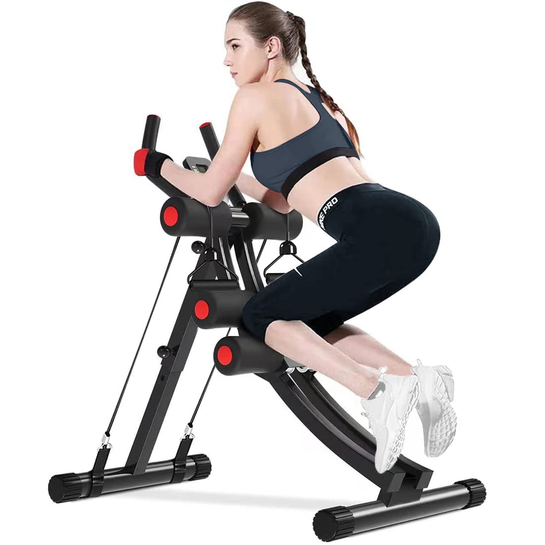 AB Workout Equipment - Adjustable Home Gym Ab Machine for Core Strength Training & Abdominal Exercises | Perfect for Home Fitness & Toning