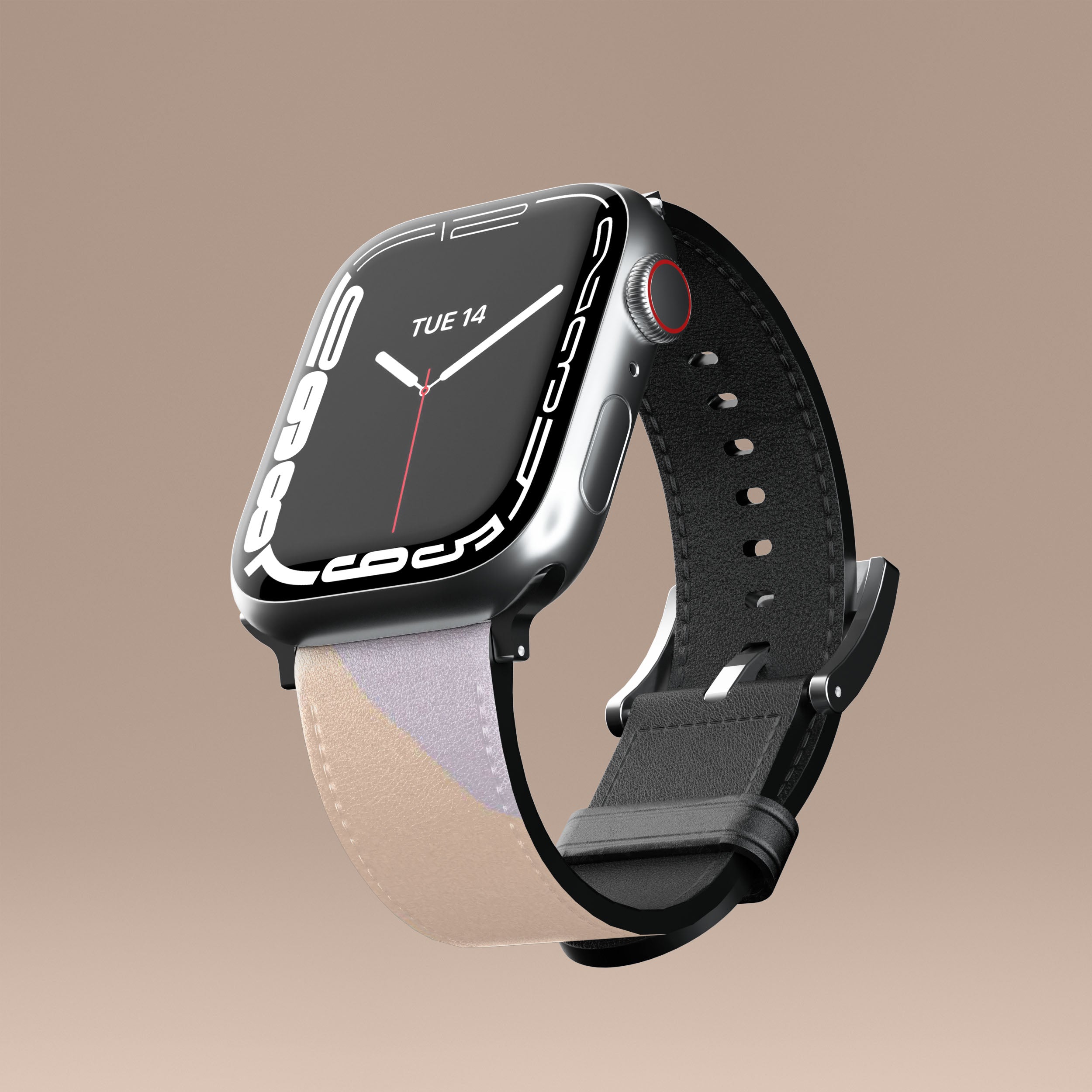 Premium Neutral Layers Apple Watch Band - Soft Silicone Replacement Strap for Apple Watch Series 1-9 & SE - Perfect for Workouts, Running & Everyday Wear