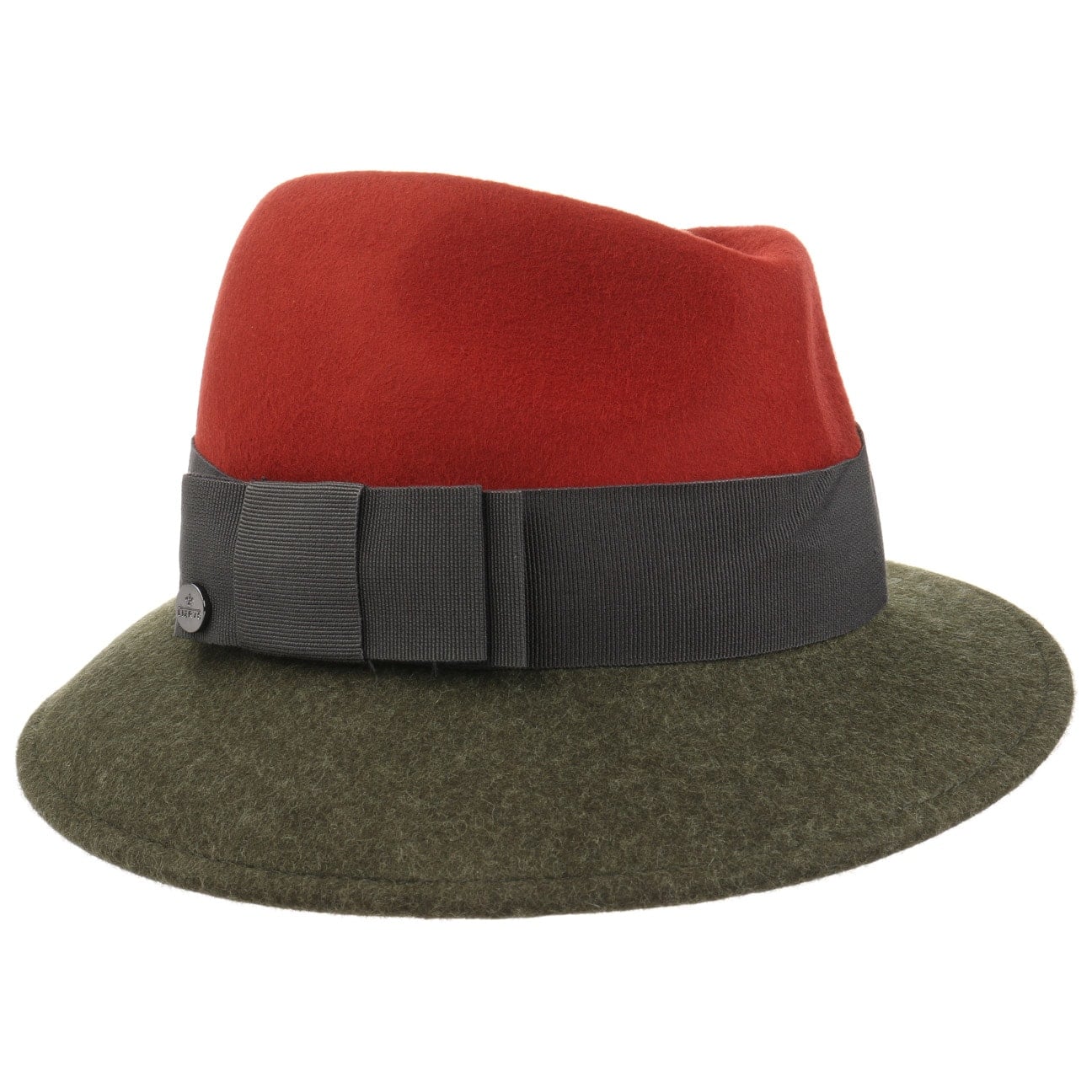 Lierys Asym Twotone Wool Felt Hat - Stylish Winter Fashion Accessory for Women | Perfect for Outdoor Events, Travel & Cold Weather