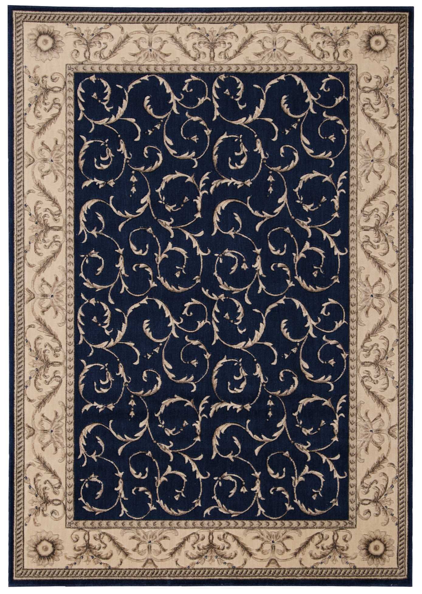 Nourison Somerset Traditional Navy 5'3