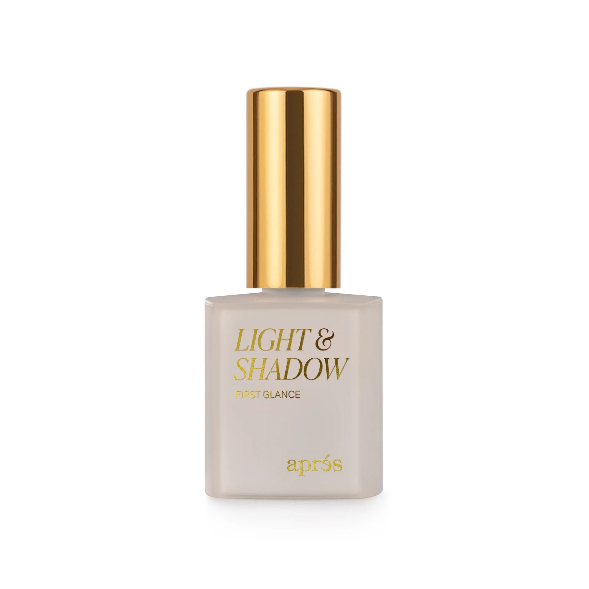 Apres Light & Shadow Sheer Gel Couleur 401 First Glance - Semi-Transparent Nail Polish for Natural Look - Perfect for French Manicure, Bridal Nails & Everyday Wear
