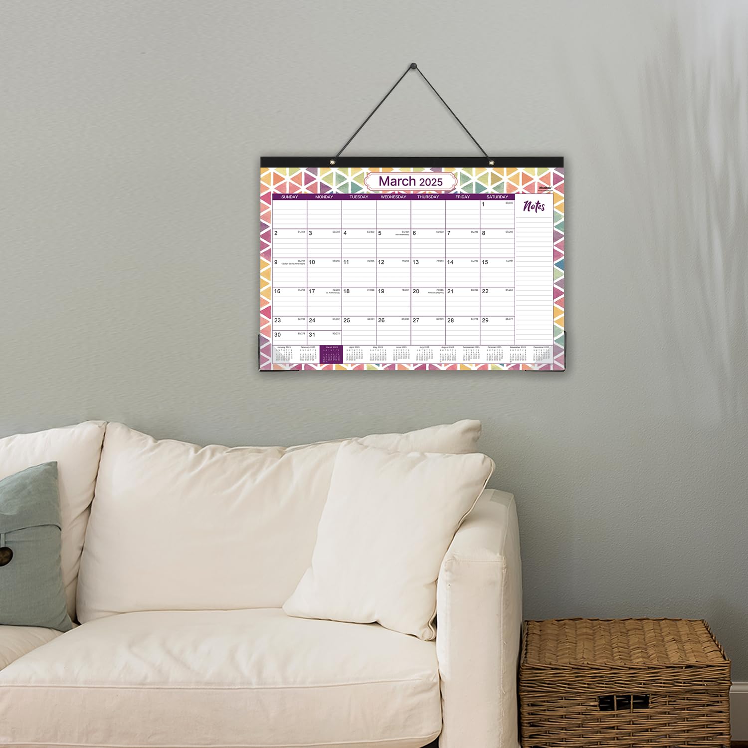 2025-2026 Large Desk Calendar Planner (17