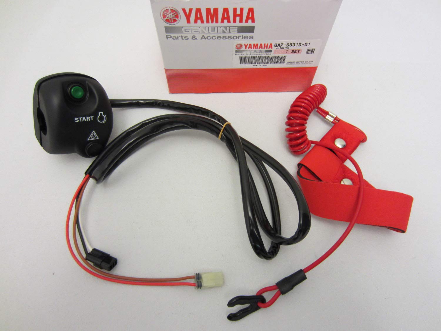 Yamaha FK7-68310-00-00 Switch Box Assembly - Genuine OEM Replacement Part #GA7-68310-01-00 for Yamaha Outboard Motors - Perfect for Marine Engine Control & Electrical System Repairs