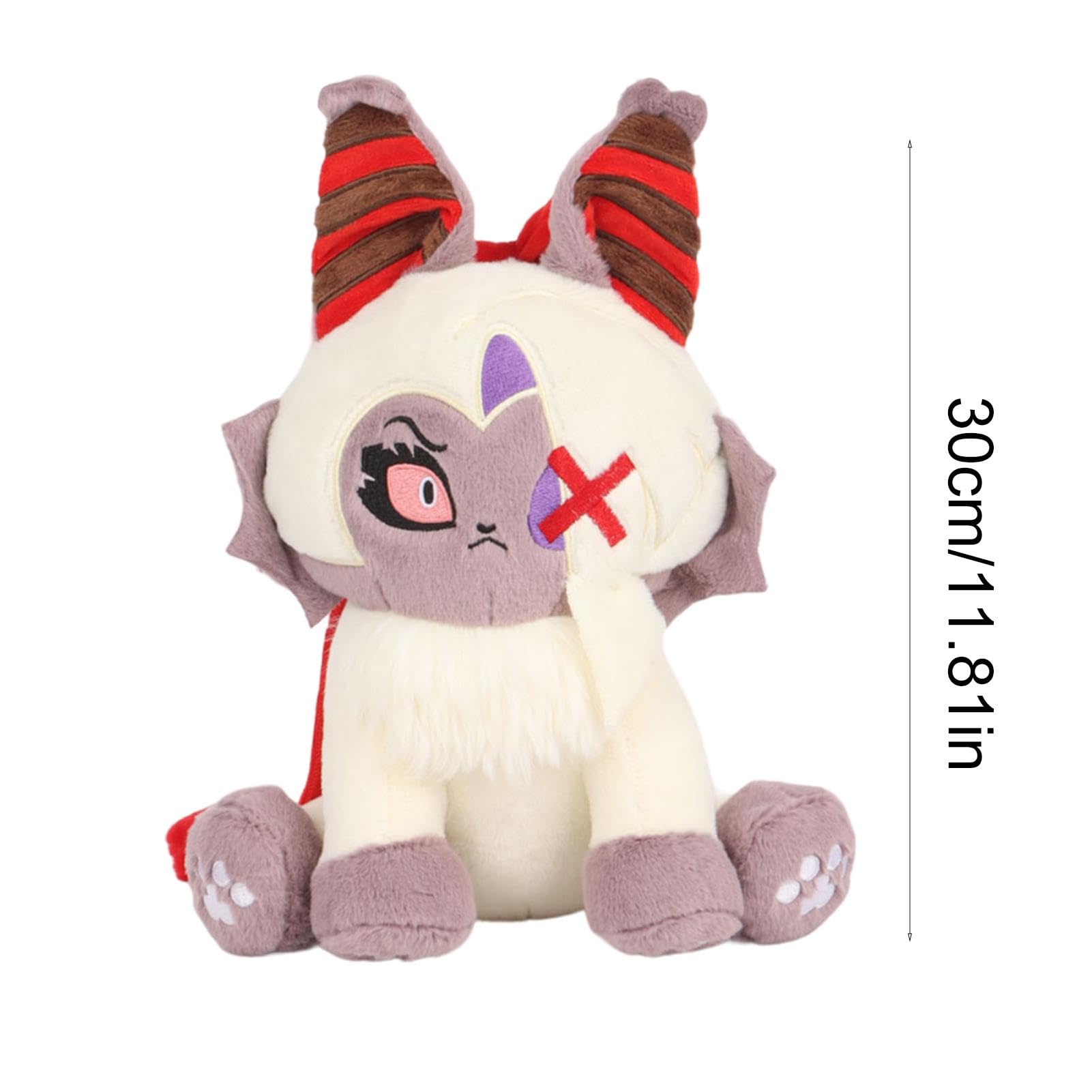Hazbin Hotel Plush Toy Set - Alastor & Angel Dust Stuffed Animals, Soft Cuddly Pillow for Fans, Animated Series Collectible Gift for Kids and Adults | Perfect for Bedroom Decor, Cosplay Props, and TV Show Merchandise
