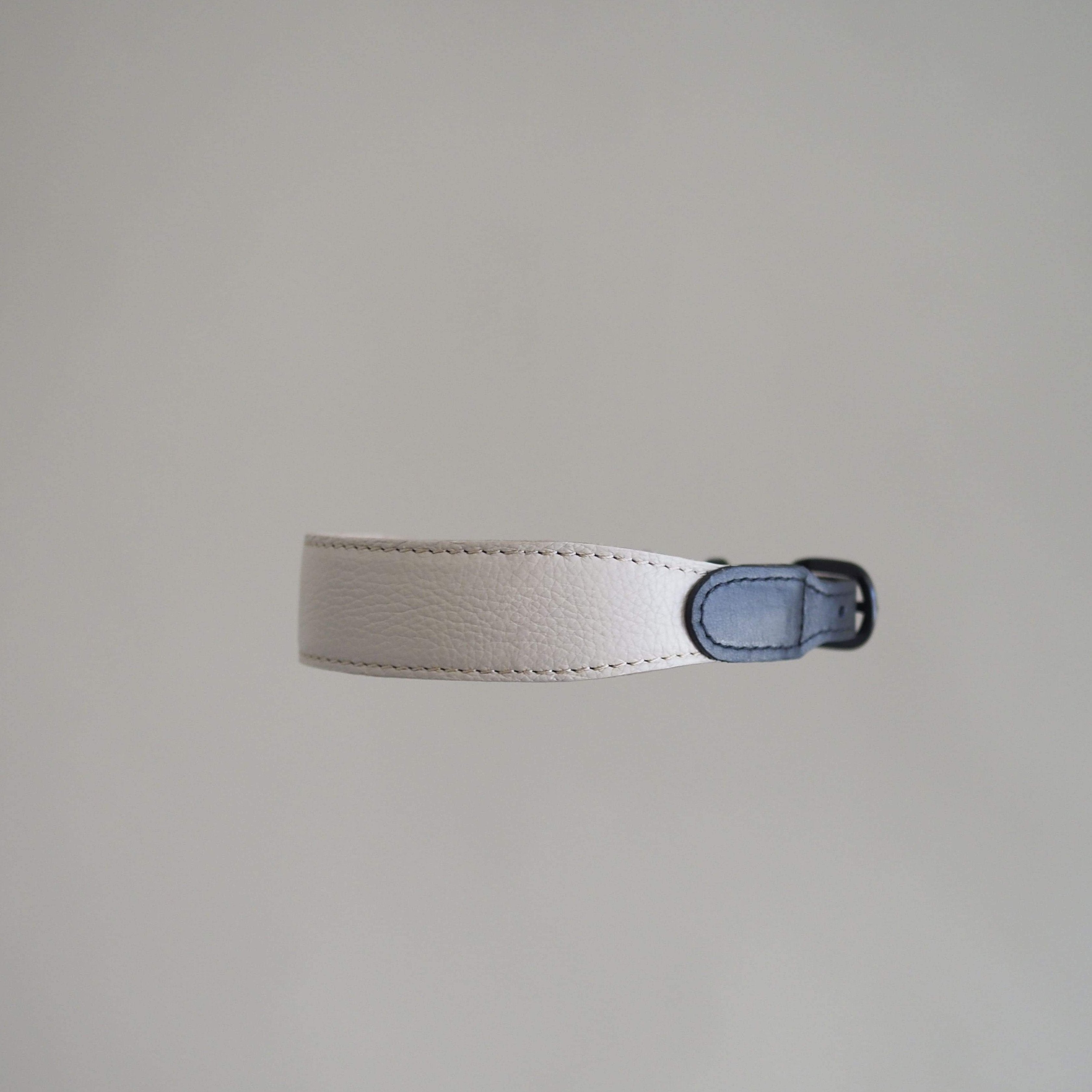 Stylish Beige & Black Dog Collar with Pony Knot Design - Perfect for Daily Walks, Training, and Outdoor Adventures