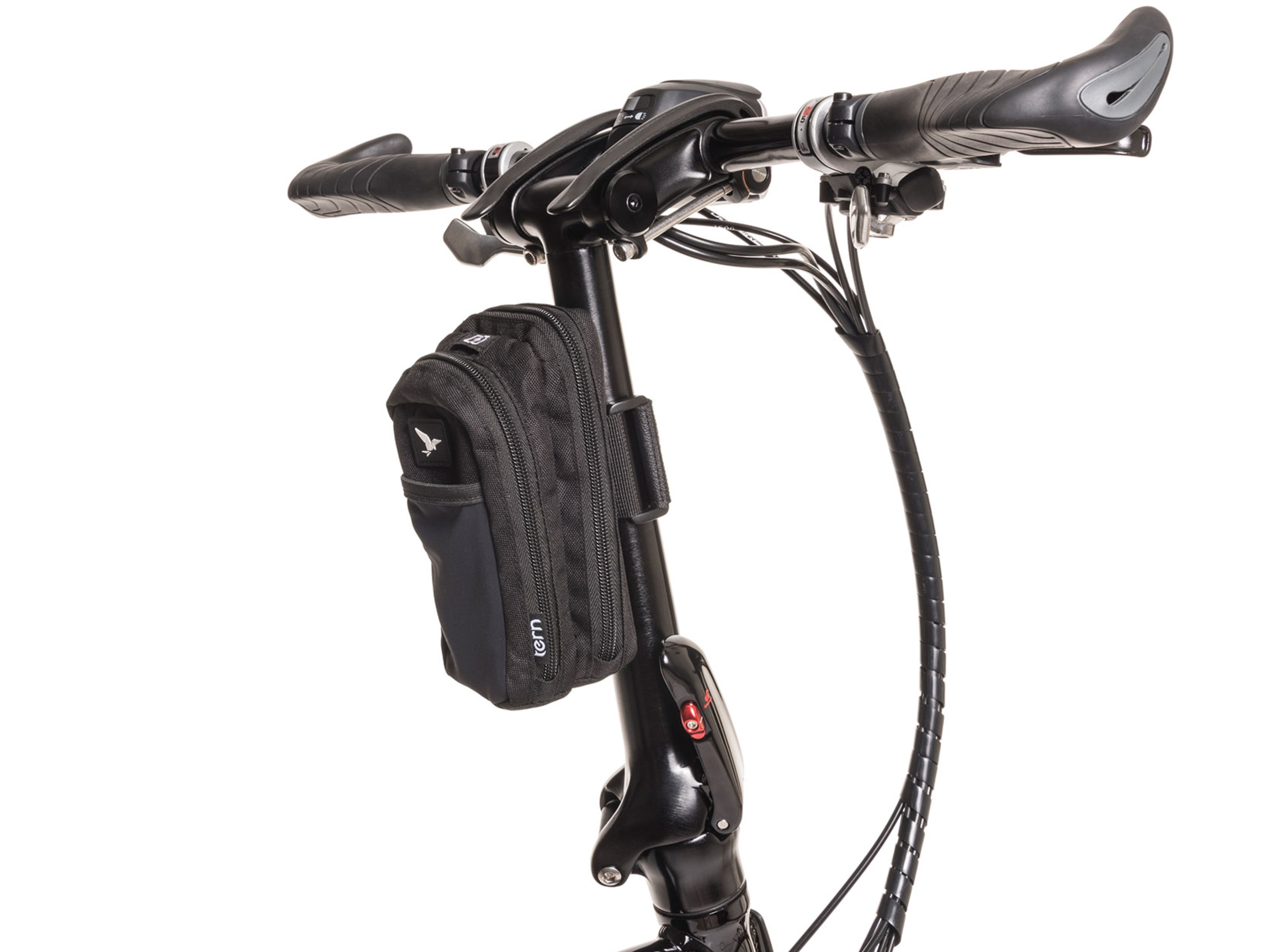 Tern Ridepocket Bike Handlebar Bag - Waterproof Cycling Accessory for Commuting, Road & Mountain Bikes - Perfect for Phone, Keys & Essentials Storage
