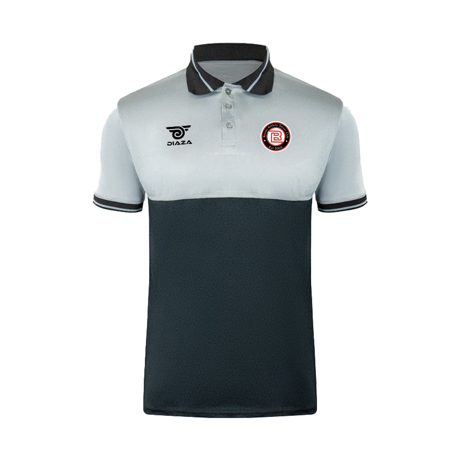 Boston Athletic Soccer Polo Shirt - Breathable & Moisture-Wicking Men's Sports Jersey for Soccer Training & Games - Perfect for Outdoor Sports & Team Uniforms