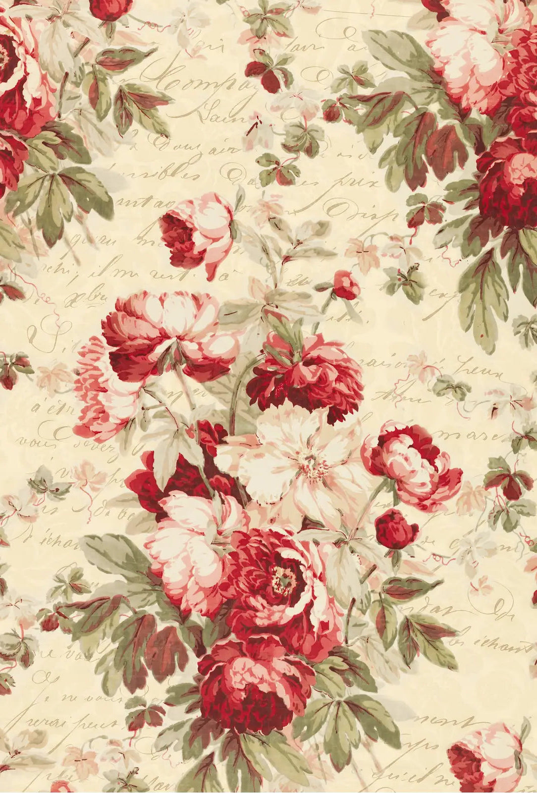 Vintage Decoupage Wallpaper - Floral & Retro Scrapbooking Paper for DIY Crafts, Home Decor, and Gift Wrapping - Perfect for Furniture Upcycling, Scrapbooks, and Vintage-Themed Projects