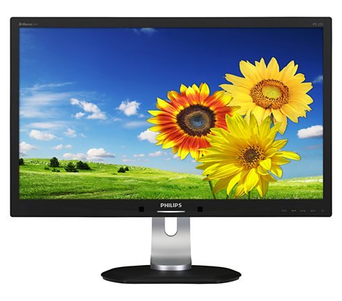 Philips 231P4QUPEB 23-inch Full HD 1080p Non-Touch Monitor with Notebook Docking - Black (1920x1080 Resolution) - Perfect for Home Office, Gaming & Productivity