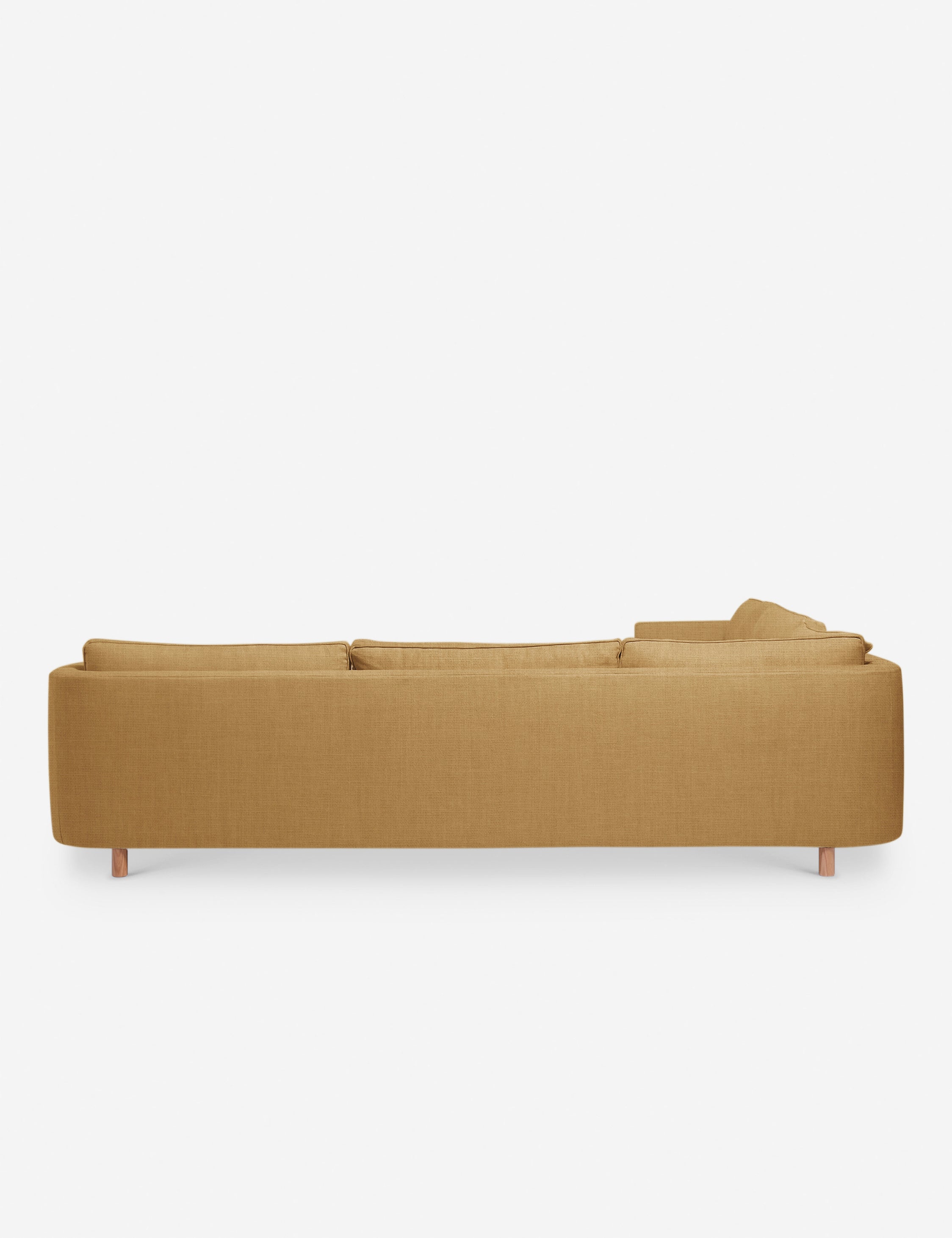 Belmont Corner Sectional Sofa by Ginny Macdonald - Modern L-Shaped Couch with Storage for Living Room, Family Room & Small Spaces