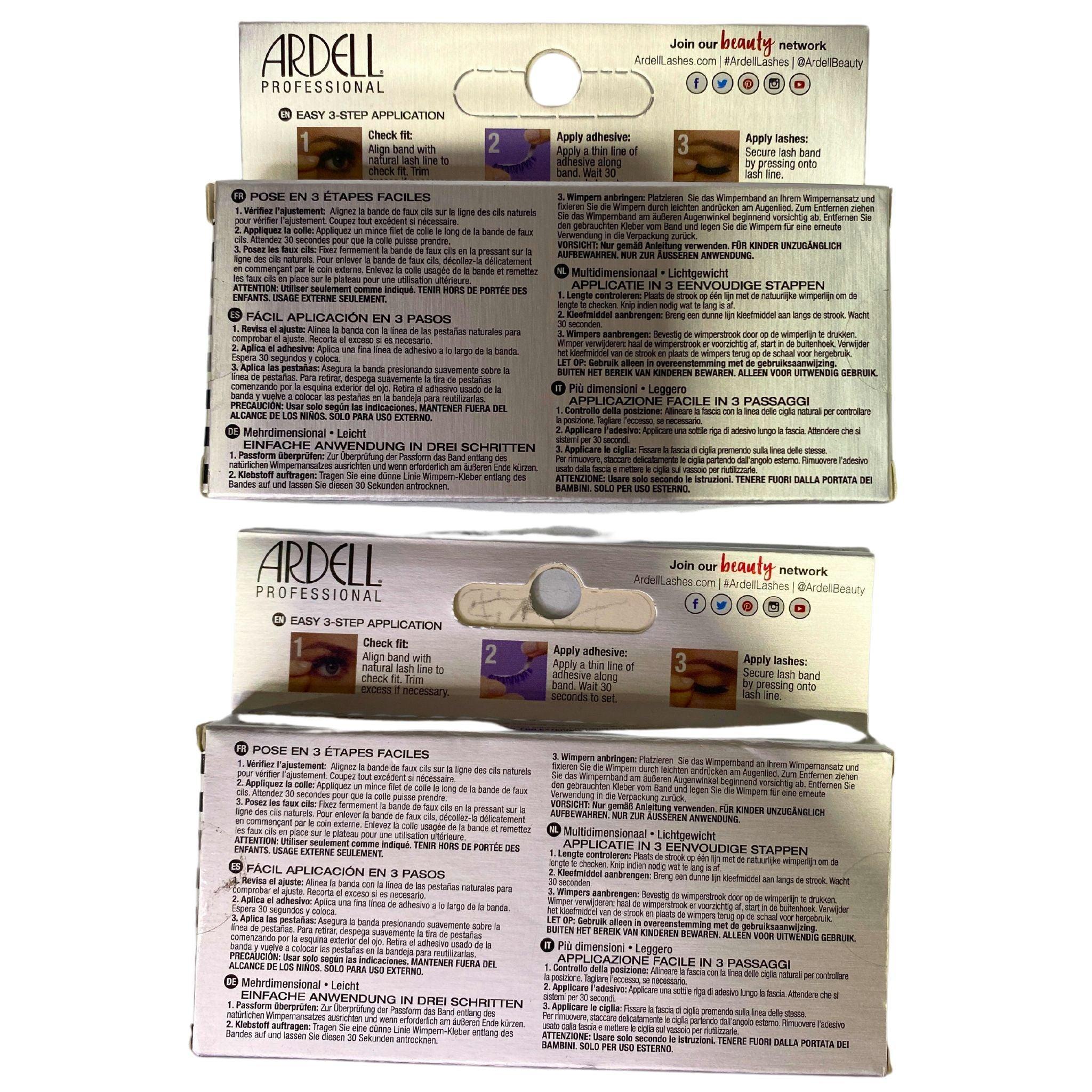 Ardell 3D Faux Mink Lashes Mixed Set - 75 Pcs Assorted Styles for Natural & Glamorous Looks - Perfect for Parties, Weddings & Everyday Wear