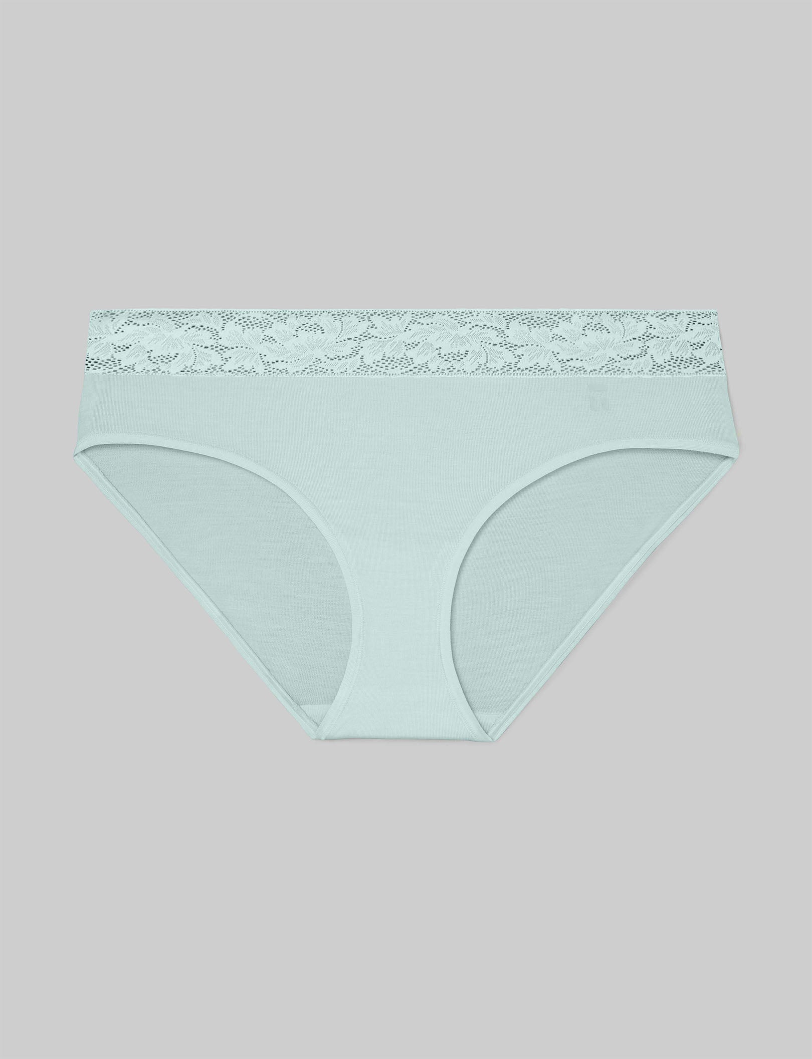 Seamless Women's Lace Waist Second Skin Briefs - Ultra Soft Invisible Underwear for Everyday Comfort & No Show Wear