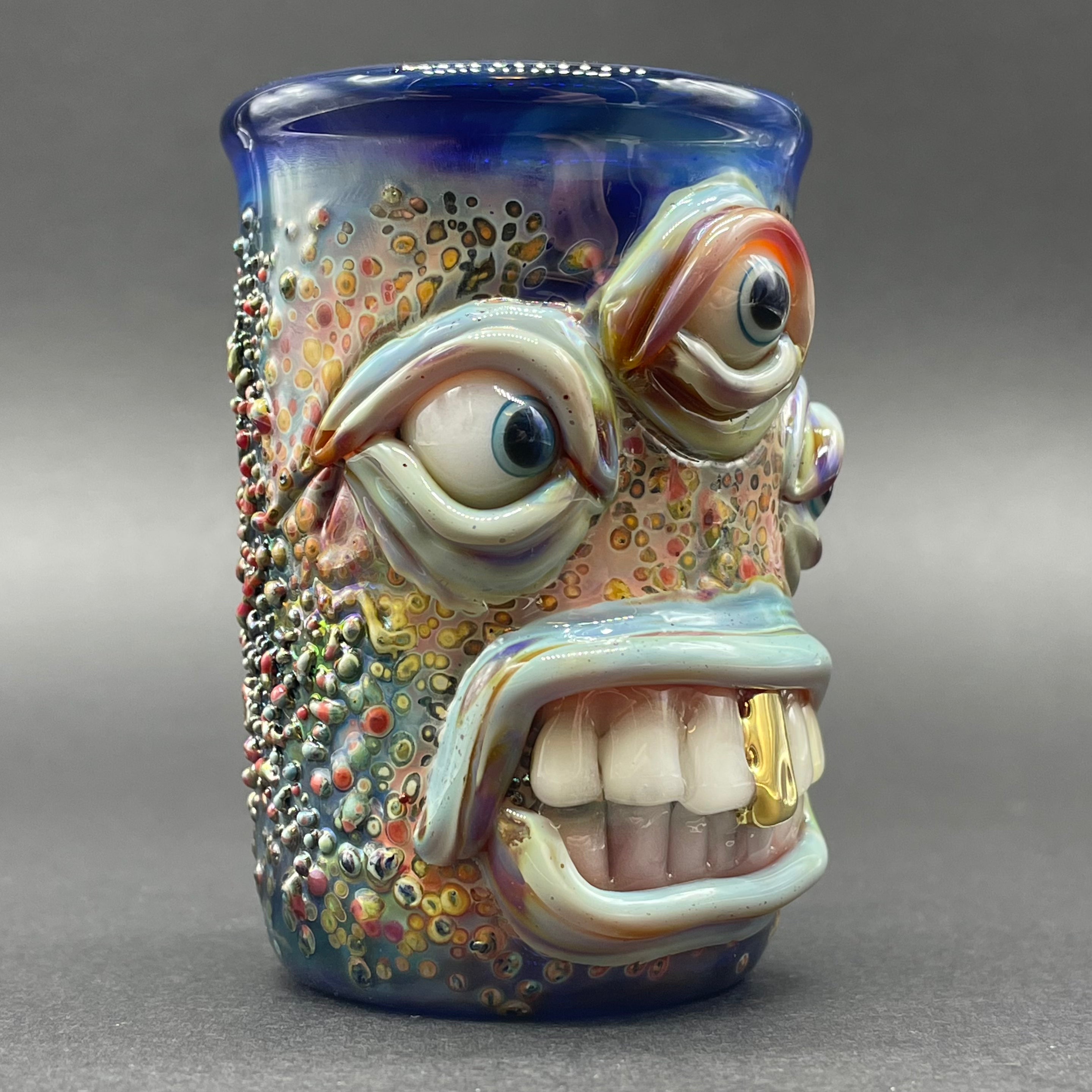 Triclops Shot Glass - Unique 3-Eyed Design for Whiskey, Tequila & Liquor - Perfect for Parties, Gifts & Bar Decor