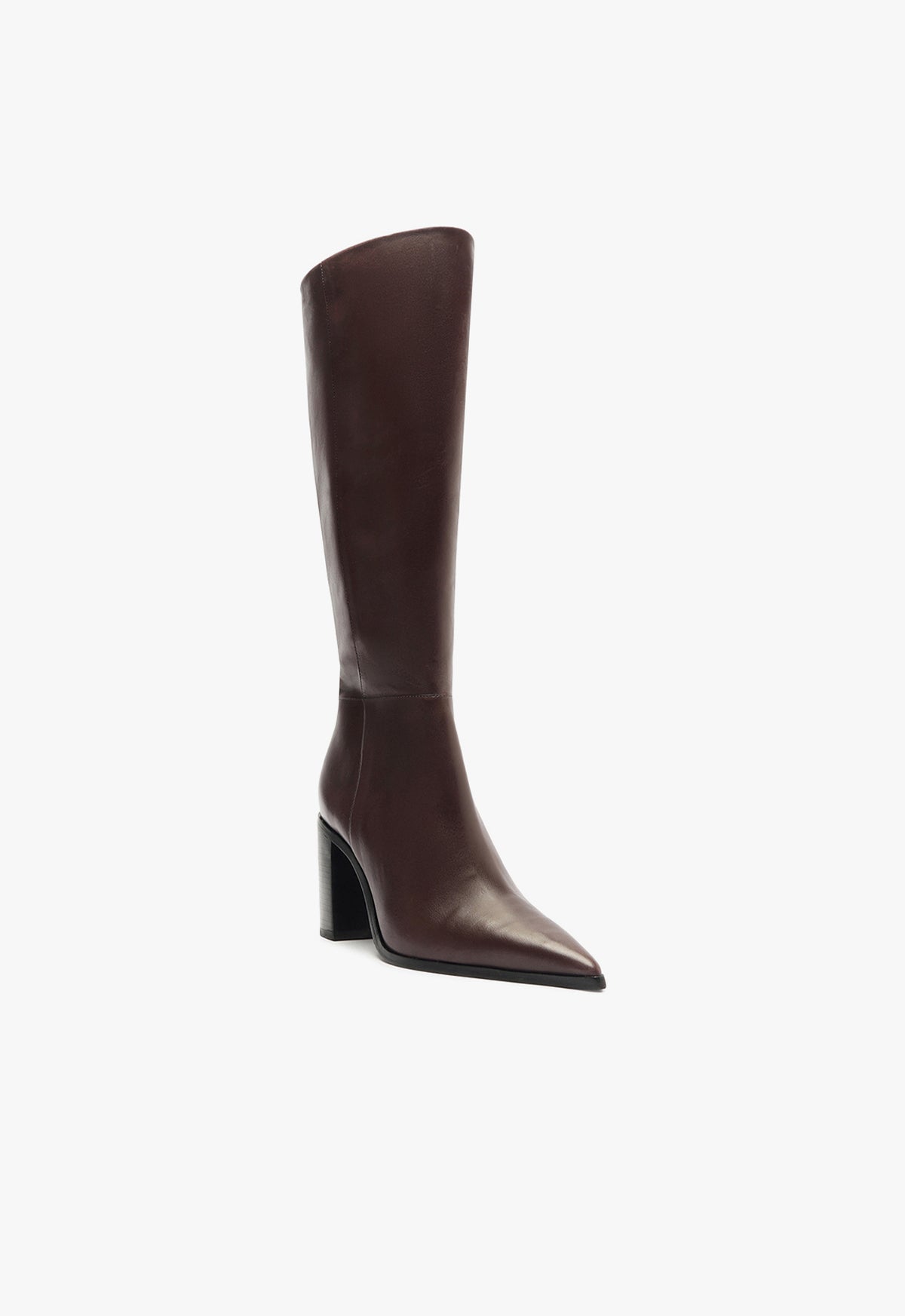 Mikki Up Block Boot - Women's Chunky Heel Ankle Boots for Fall & Winter | Fashionable Comfortable Shoes for Casual Outfits & Workwear