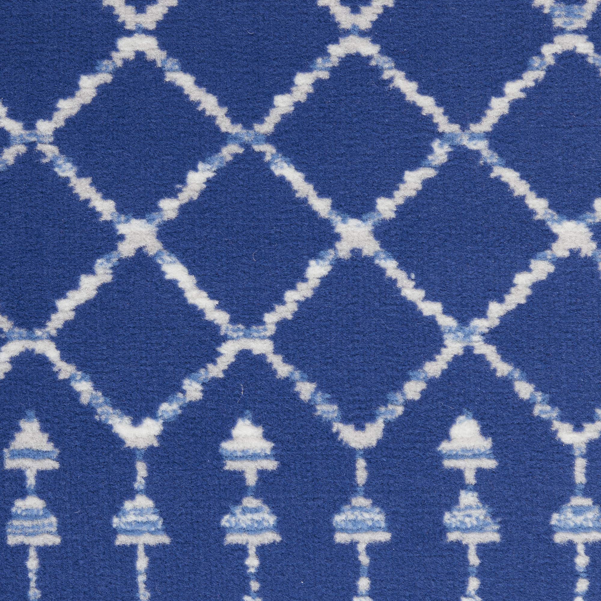 Nourison Whimsicle Moroccan Navy 8'4