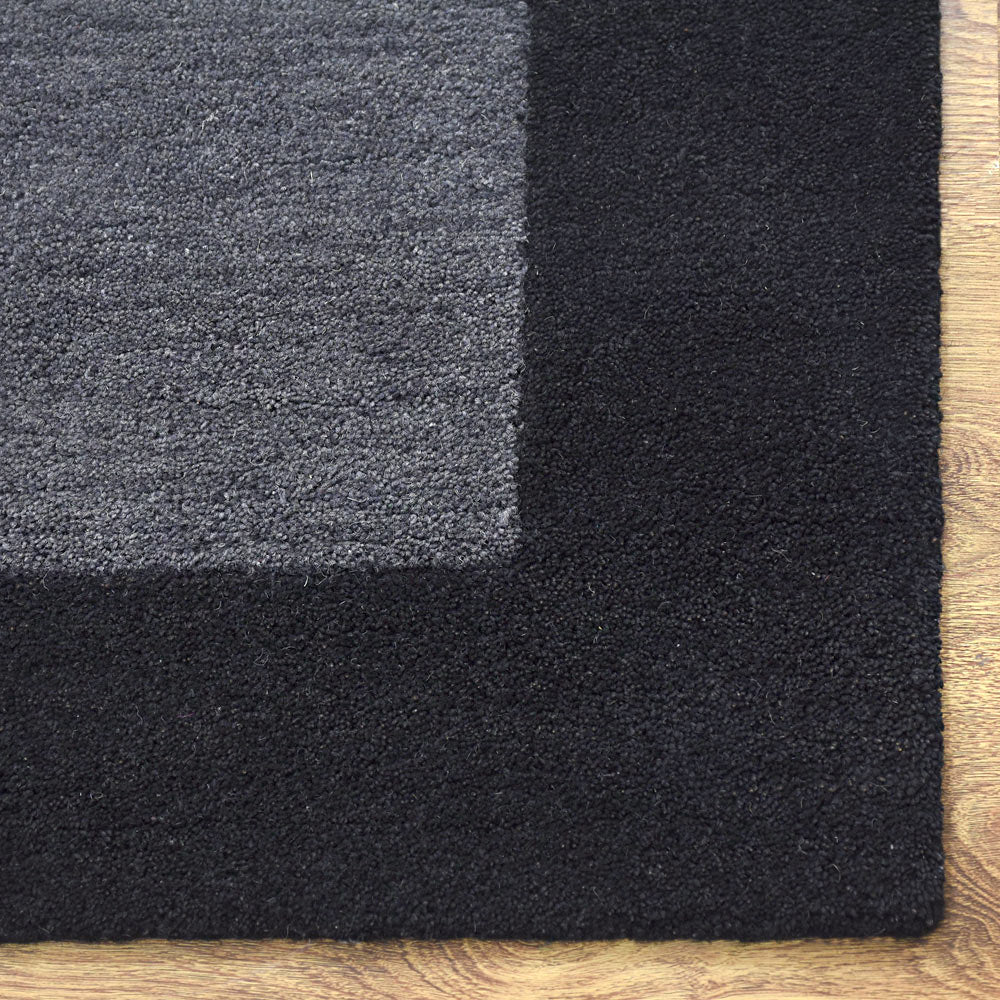 Premium Hand Tufted Area Rug - Soft Modern Boho Chic Carpet for Living Room, Bedroom, Nursery - Non-Slip Eco-Friendly Floor Decor (5'x7', Gray) | Perfect for Home Decor, Office Spaces & Cozy Reading Nooks