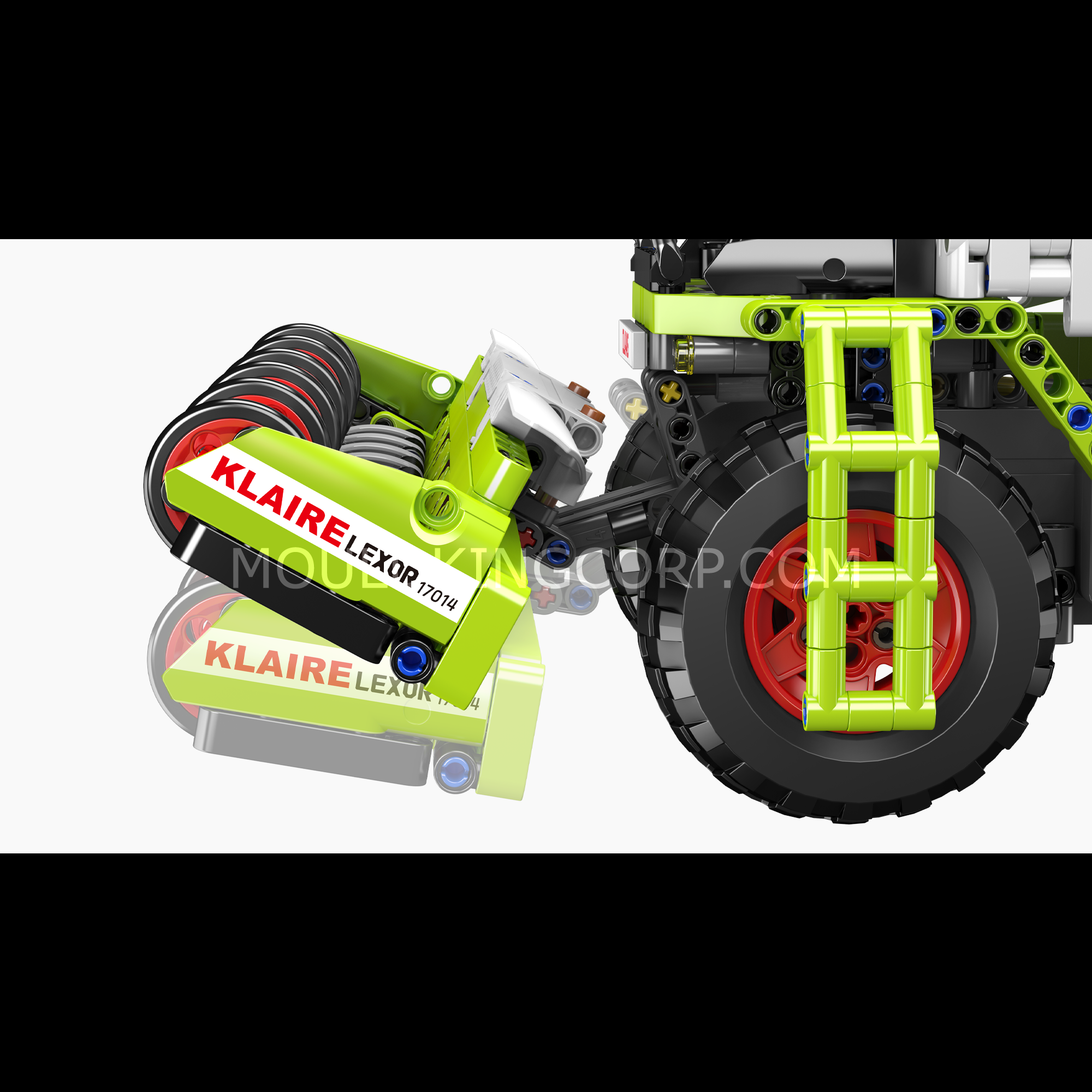 Mould King 17014S KLAIRE LEXOR Harvester Building Set - 1,347 Pieces STEM Toy for Kids & Adults | Creative Construction Model for Farm Play, Collector Display & Educational Gift