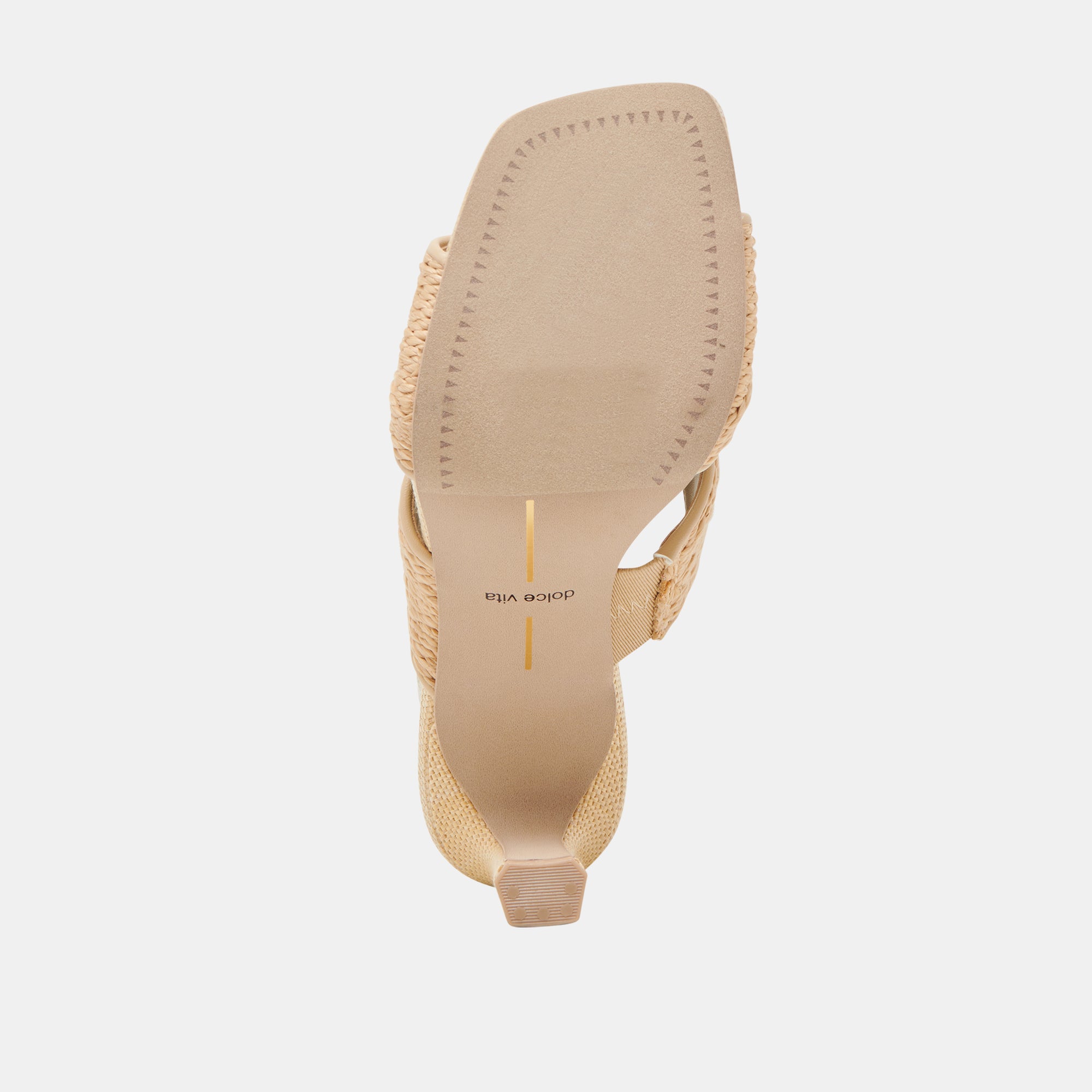 GITEL Women's Natural Raffia High Heels - Comfortable Summer Sandals for Weddings, Parties & Beach Vacations