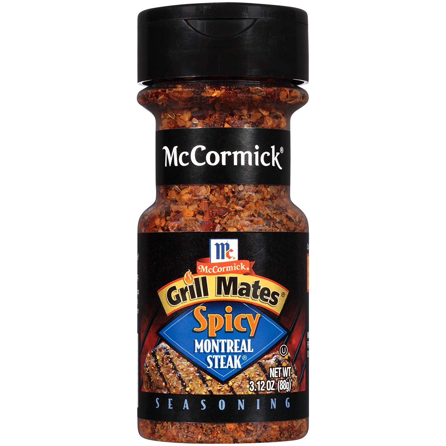Grill Mates Spicy Montreal Steak Seasoning - 6 Pack | Premium Steak Rub for Grilling, BBQ & Roasting | Perfect for Steaks, Burgers & Chicken