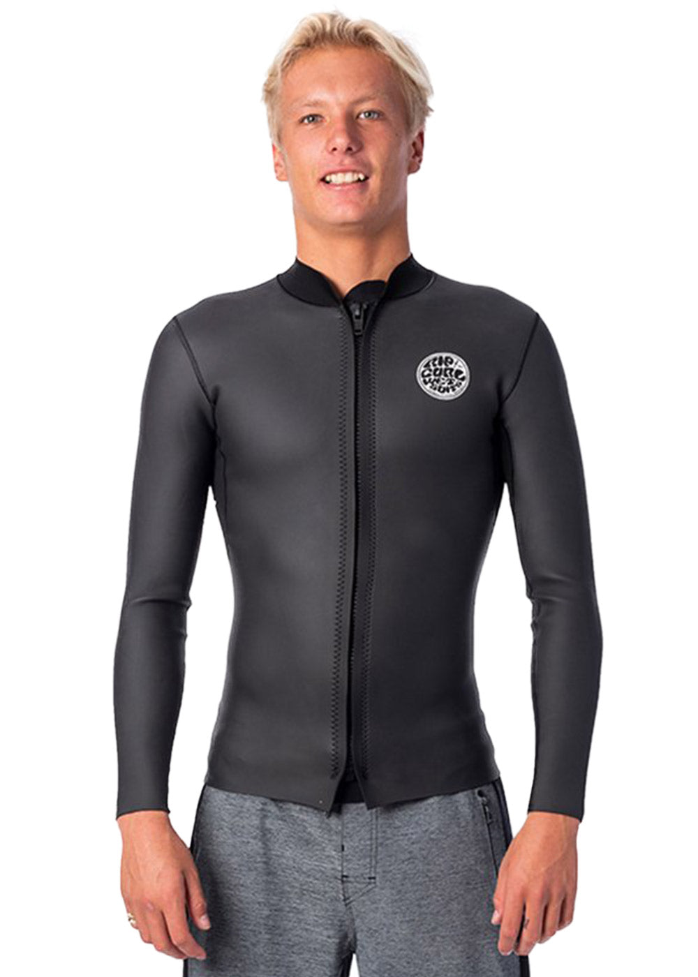Rip Curl Men's Dawn Patrol 1.5mm Neoprene Jacket - Lightweight Wetsuit Top for Surfing, Diving & Water Sports - Perfect for Cold Water Protection & Comfort