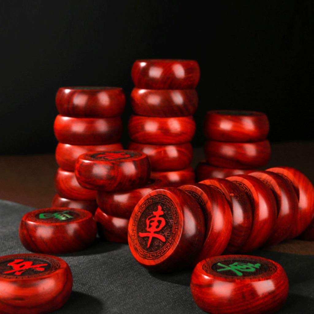 2-Player Chinese Xiangqi Chess Set - Portable Folding Board Strategy Game for Travel & Home | 5cm/2