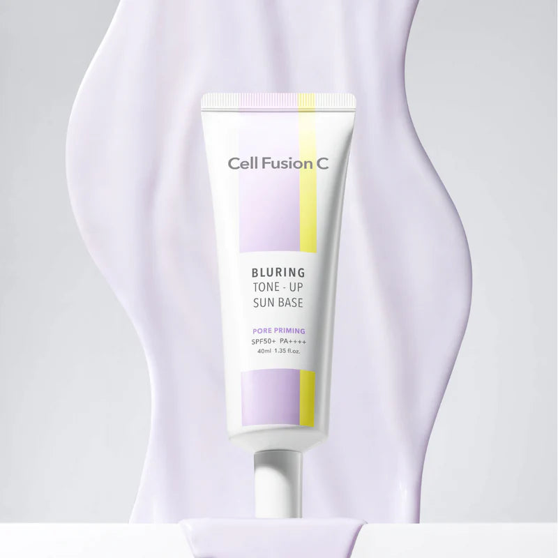Cell Fusion C Tone Up Sun Base SPF50+ PA++++ - 40ml, 4 Shades, Korean Sunscreen for Brightening & UV Protection - Perfect for Daily Use, Makeup Base, and Outdoor Activities