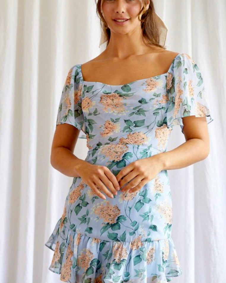 Elegant Norooz Floral Dress for Women - Spring Summer Boho Maxi Dress - Perfect for Parties, Weddings & Outdoor Events