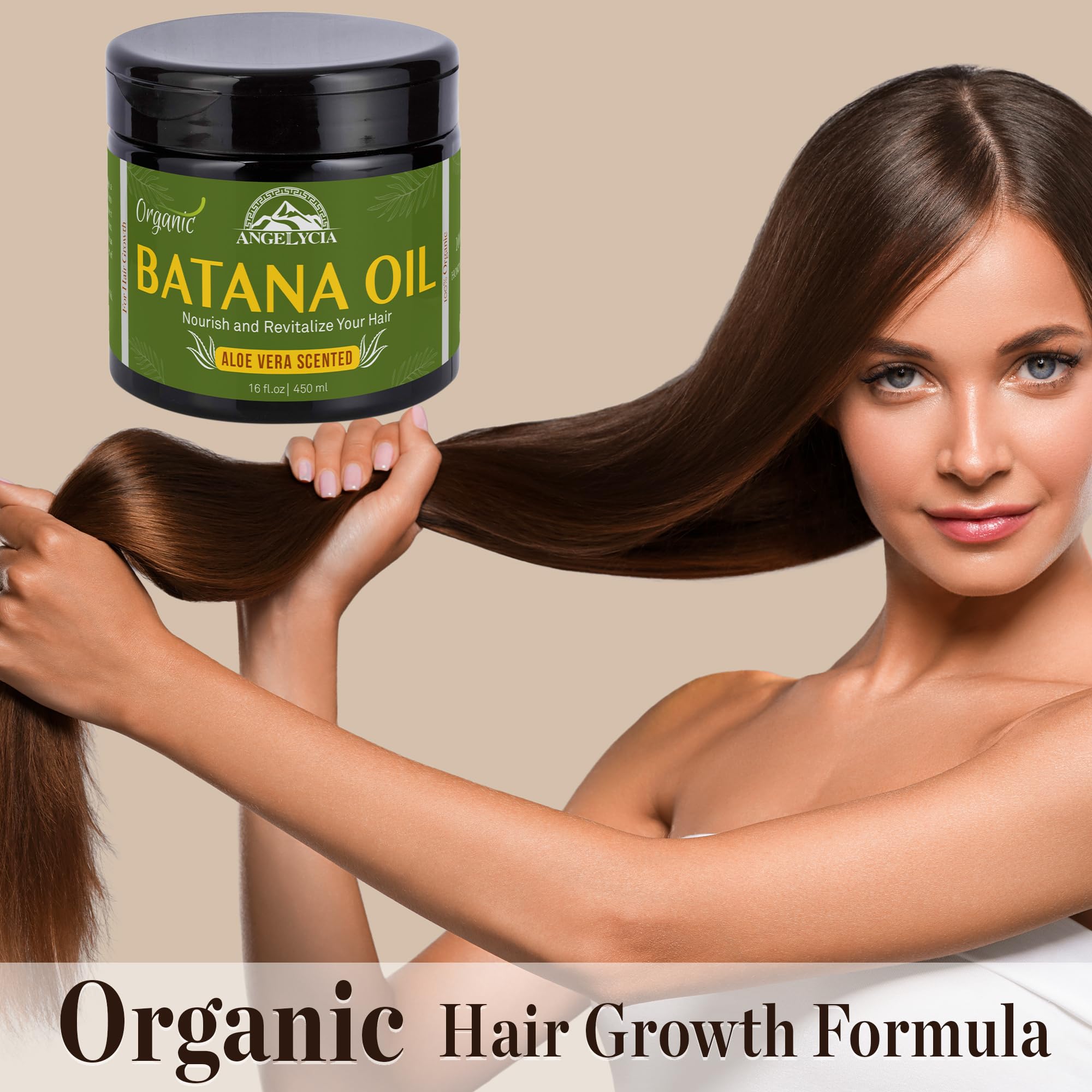 Organic Batana Oil for Hair Growth & Hair Loss Prevention - 100% Pure Raw Batana Oil from Honduras | Dr. Sebi Approved | Nourishes & Strengthens All Hair Types | Natural Hair Mask Treatment | Perfect for Dry, Damaged Hair & Scalp Care