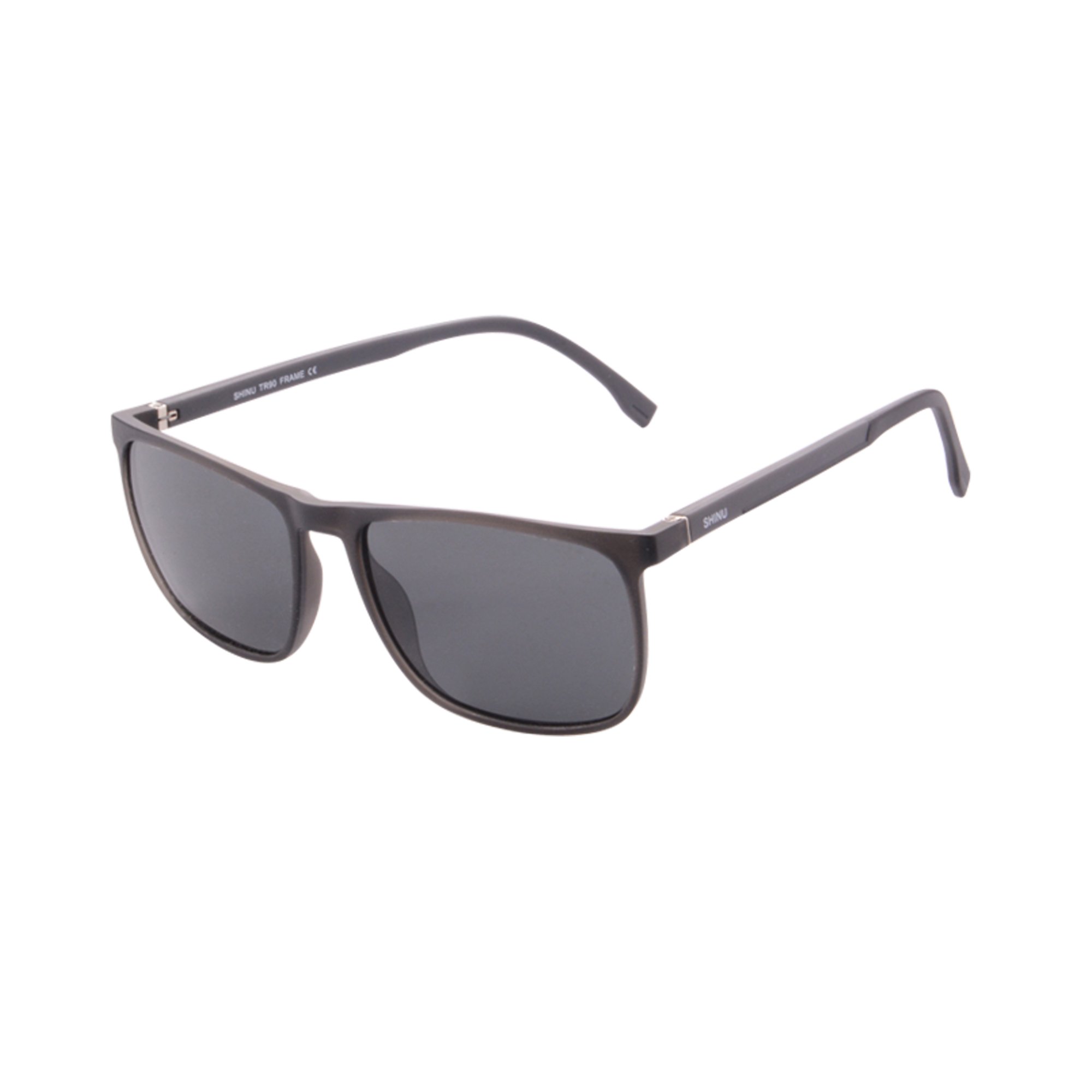 SHINU Polarized Rectangle Sunglasses for Men & Women - Anti-Blue Light Computer Glasses SH078 | UV Protection, Fashion Eyewear for Driving, Outdoor Activities & Digital Screen Use
