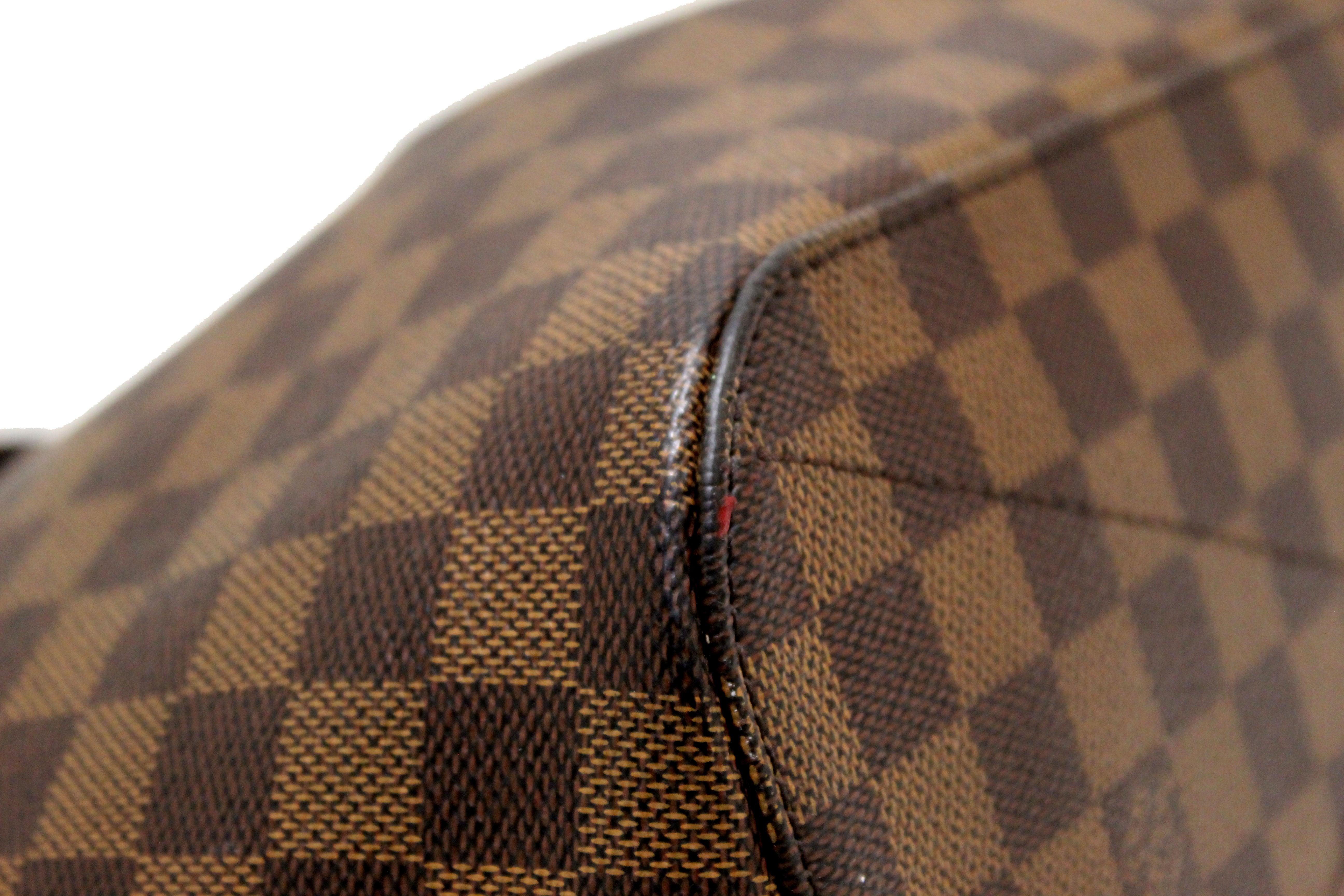 Authentic Louis Vuitton Damier Ebene Canvas Siena MM Handbag for Women - Luxury Designer Tote Bag with Shoulder Strap - Perfect for Work, Travel & Everyday Use