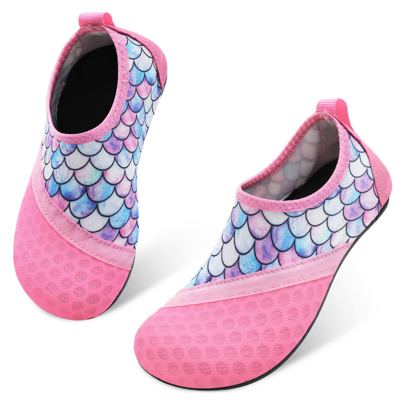 Kids Boys Girls Summer Water Shoes - Quick-Dry Aqua Socks for Beach, Pool, Swimming | Lightweight Athletic Water Footwear for Outdoor Activities