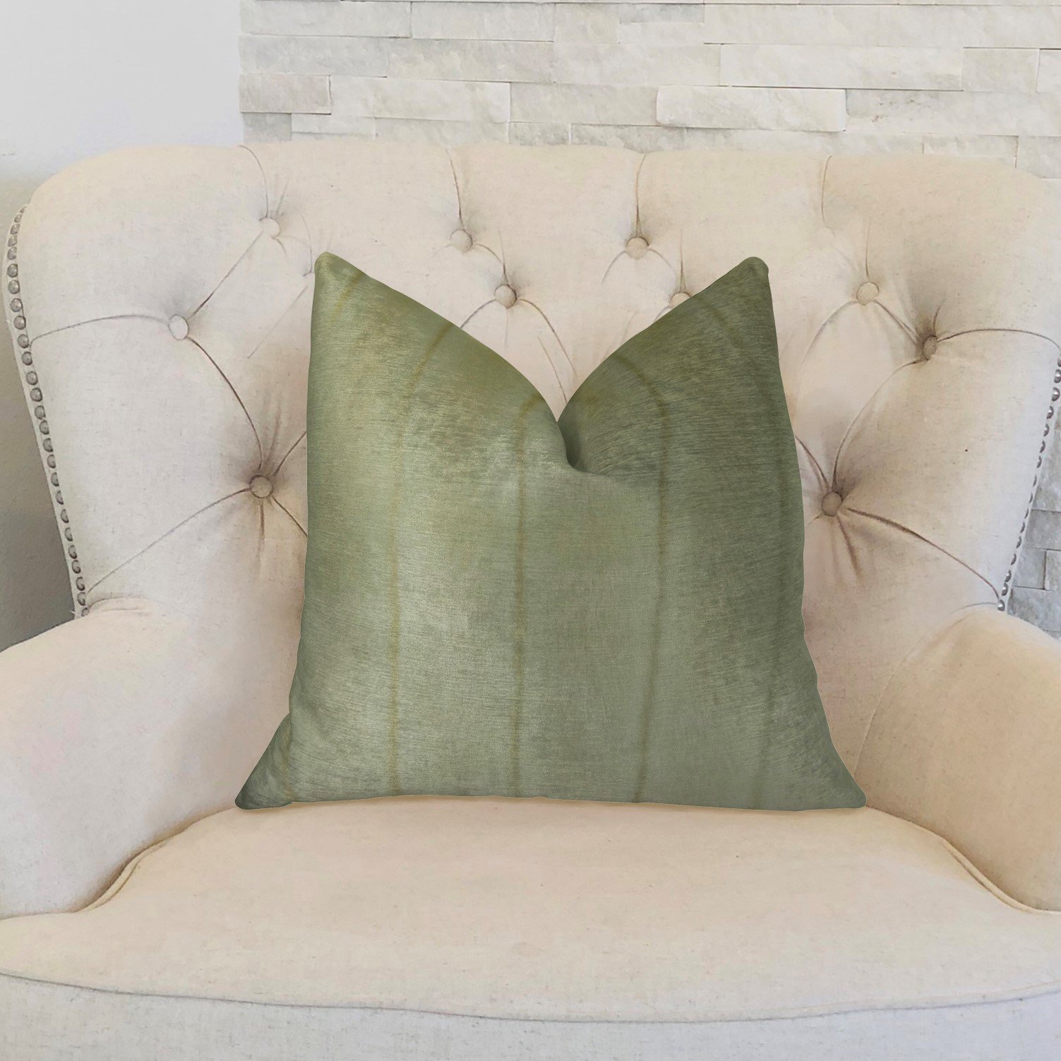 Plutus Lavish Mink Handmade Luxury Pillow - 20x26 Inch Standard Size Hypoallergenic Bed Pillow for Side Sleepers, Back Pain Relief & Home Decor