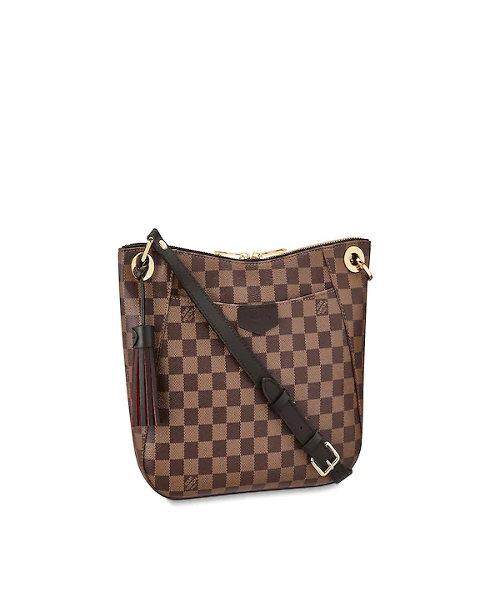 LV South Bank Besace Bag Damier Ebene Crossbody Bag - Stylish & Luxurious Handbag for Women | Perfect for Work, Travel & Everyday Use