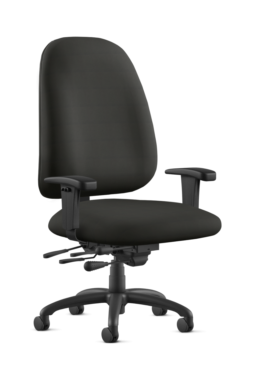 9 to 5 LOGIC PLUS Heavy Duty Big and Tall Office Chair - 500 lb Weight Capacity, Ergonomic Multifunction Task Chair for Home & Office Workspace - Perfect for Long Hours Sitting, Gaming, and Computer Work