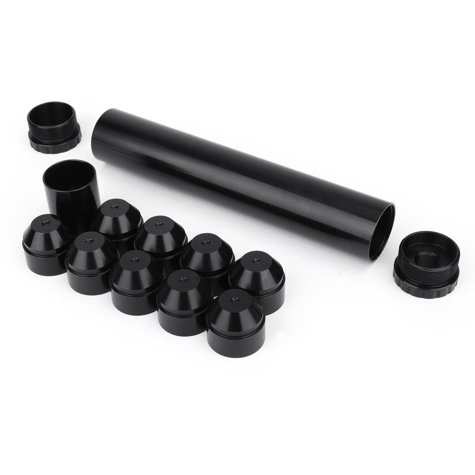 1 3/4X10 Aluminum 5/8-24 NAPA 4003 WIX 24003 Black Fuel Filter Replacement for Cars - Perfect for Engine Maintenance & Fuel System Protection