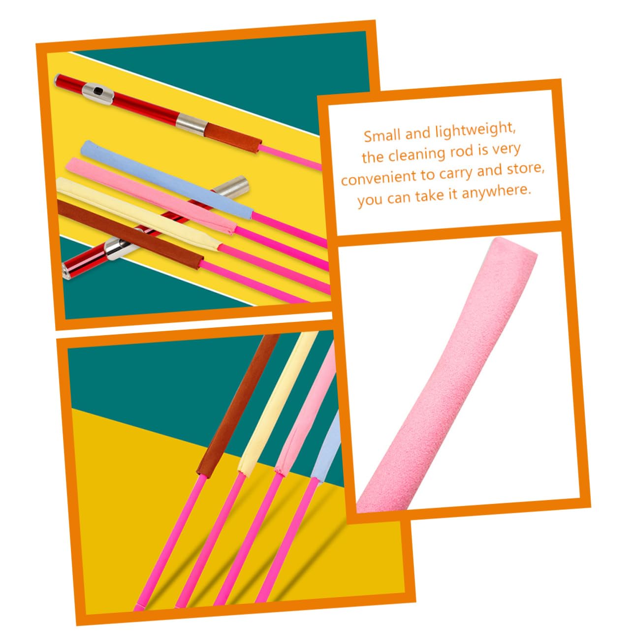 Flute Cleaning Rod - Clarinet Cleaning Stick for Flutes & Clarinets | Perfect for Music Practice