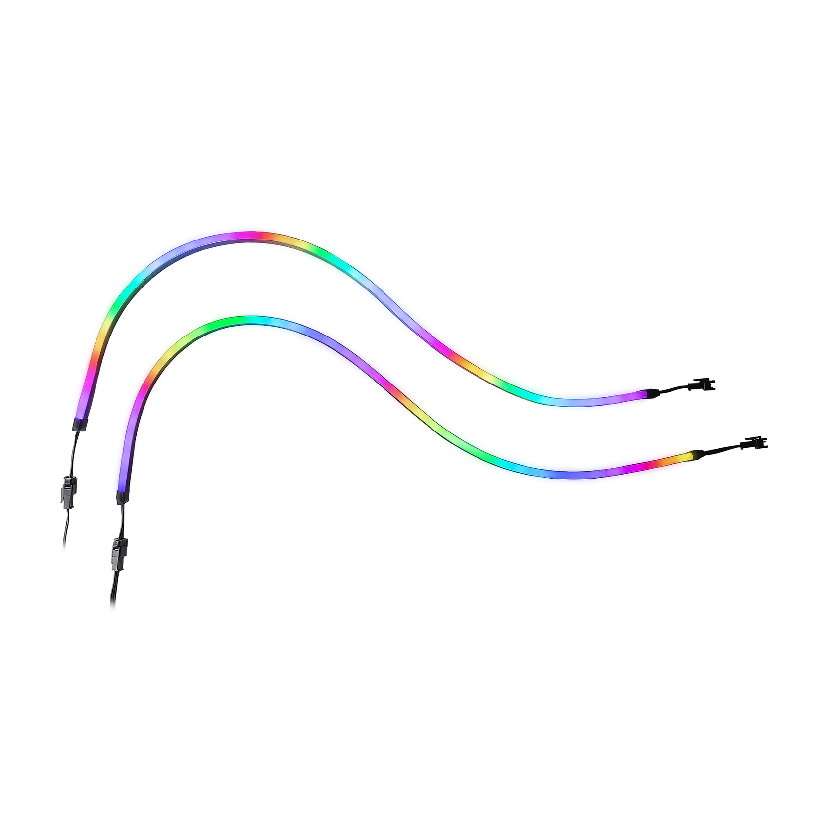 Tecware Omni Beam NEON LED Strip Lights - 16.4ft RGB Color Changing Light Strips with Remote Control, Waterproof for Bedroom, Gaming Room, Party Decor, Home & Office Lighting