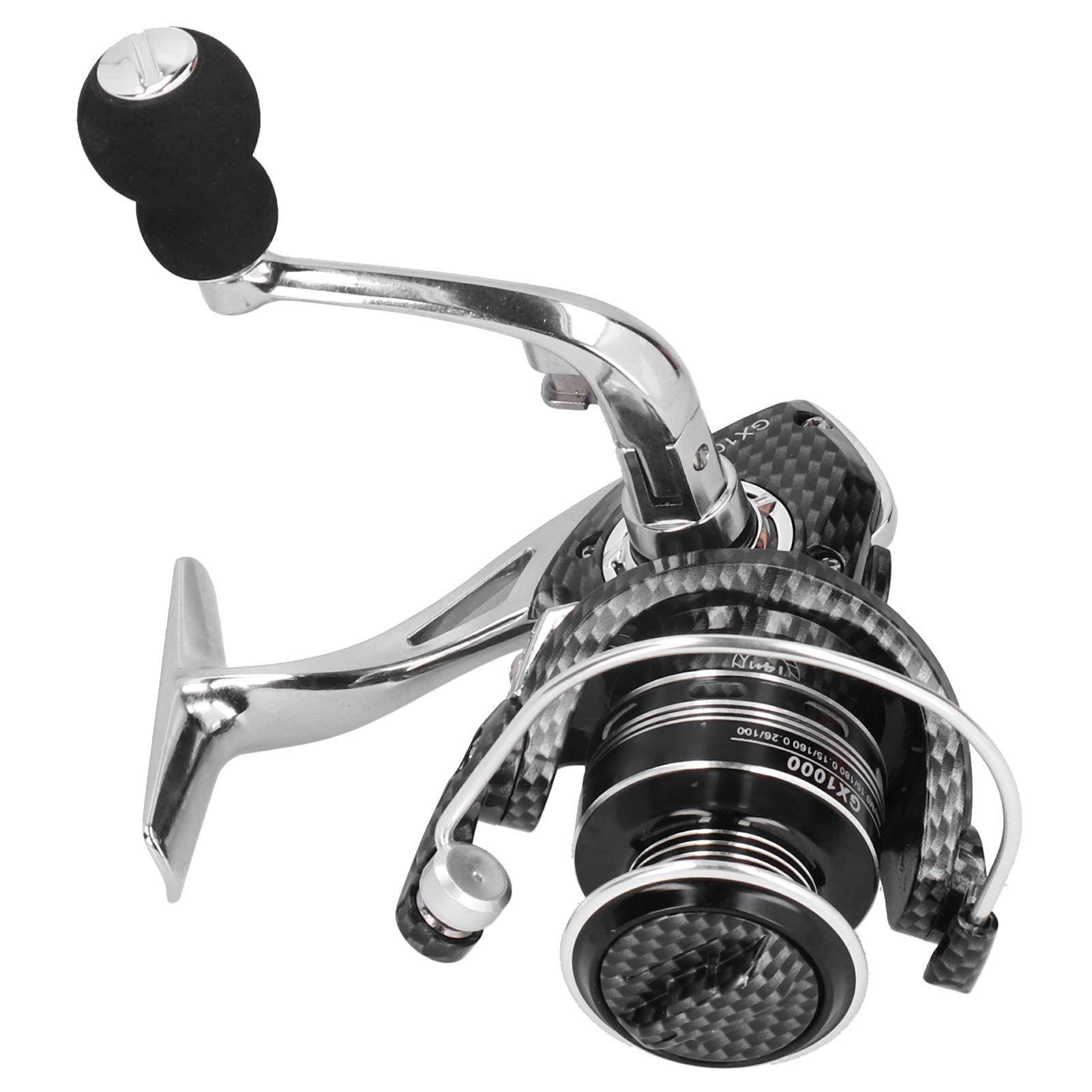 GX1000 Spinning Fishing Reel - Durable, Wear-Resistant & Drop-Proof Wire Reel for Saltwater & Freshwater Fishing | Perfect for Deep Sea, Surf & Shore Fishing