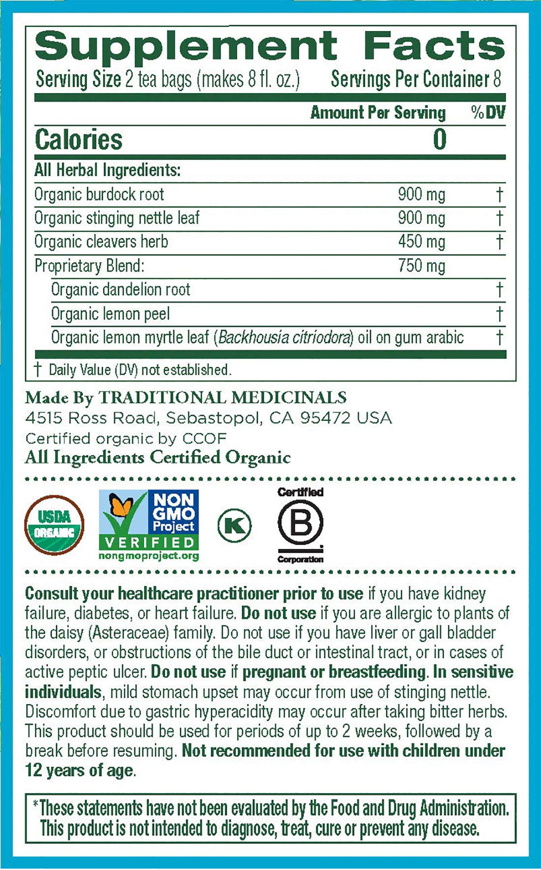 Organic Detox Lemon Tea Bags - 16 Count (24 Box Bulk Multi-Pack) | Herbal Wellness, Daily Cleansing & Relaxation | Perfect for Morning Routine, Afternoon Boost or Evening Wind-Down