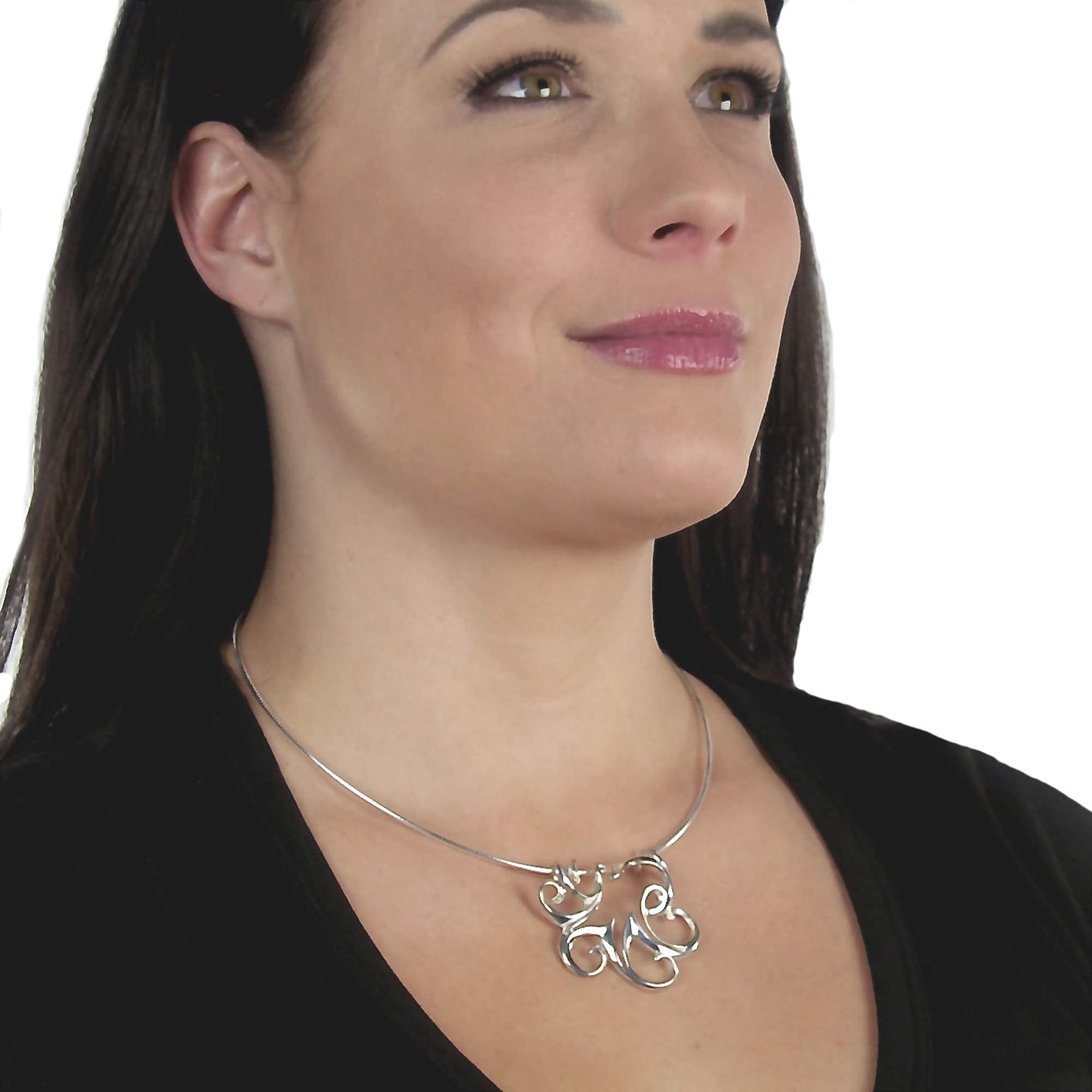 Sterling Silver Octopus Necklace for Women - Elegant Sea Life Jewelry, Unique Octopus Pendant Gift for Her - Perfect for Beach Vacations, Ocean-Themed Parties & Boho Fashion Accessories