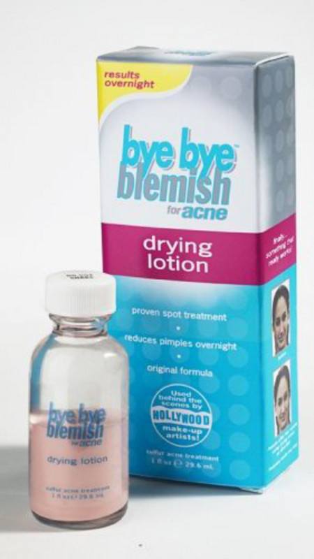 BYE BYE BLEMISH DRYING LOTION 1 OZ - Fast-Acting Acne Treatment for Clear Skin | Perfect for Overnight Spot Treatment & Blemish Control