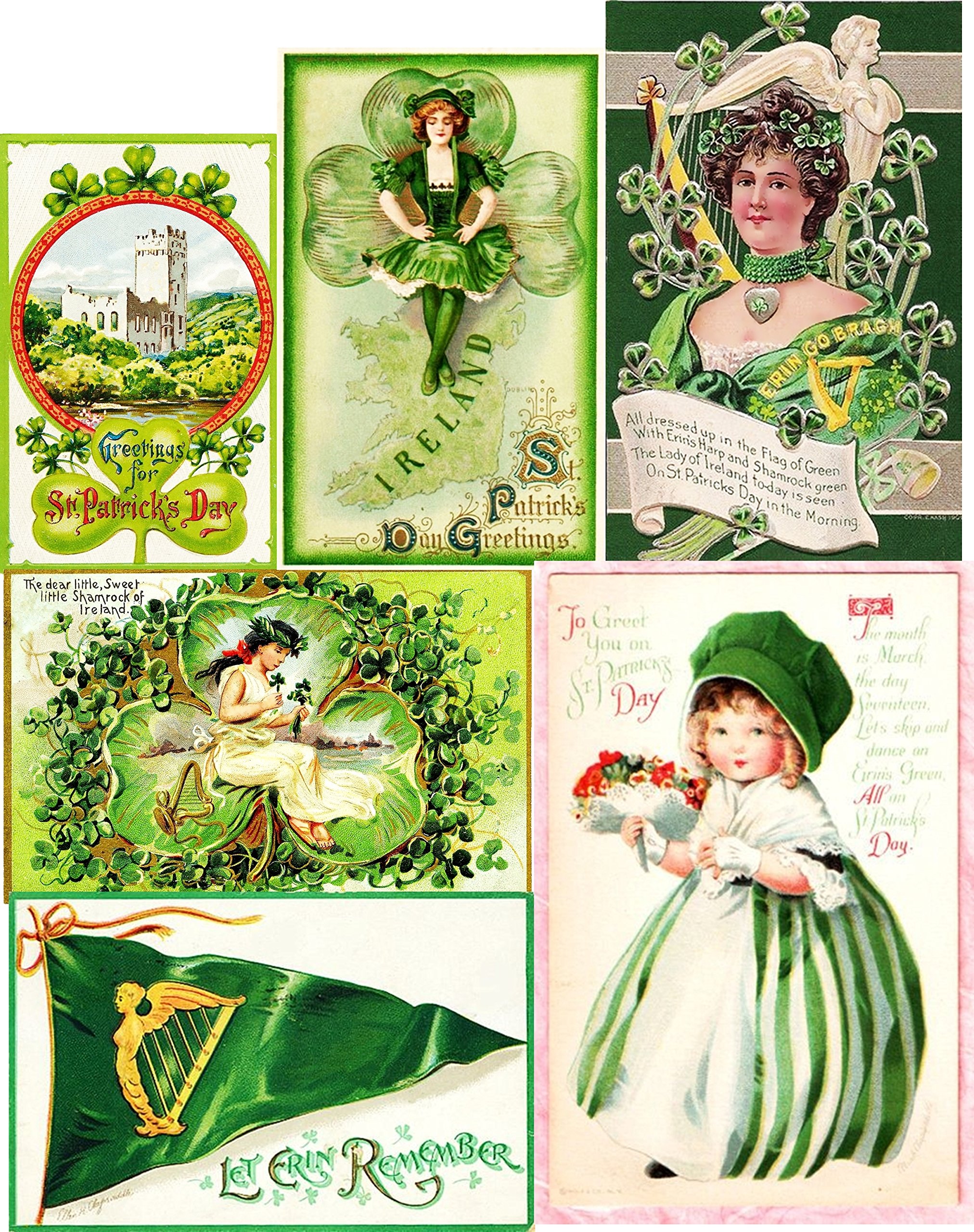 36 Pc St Patrick's Day Greeting Cards Set - Vintage Irish Design with Glitter Accents & Matching Envelopes - Perfect for Party Invitations, Classroom Activities, and Holiday Celebrations