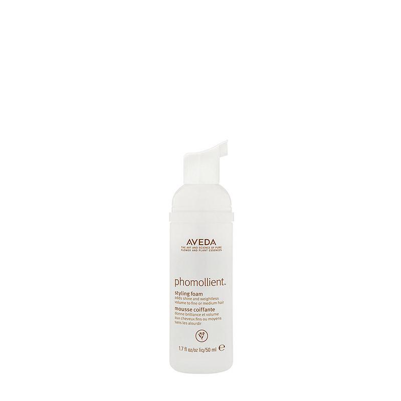 Aveda Phomollient Styling Foam Travel Size - Lightweight Volumizing Hair Mousse for Fine Hair | Perfect for Travel, Gym & On-The-Go Styling